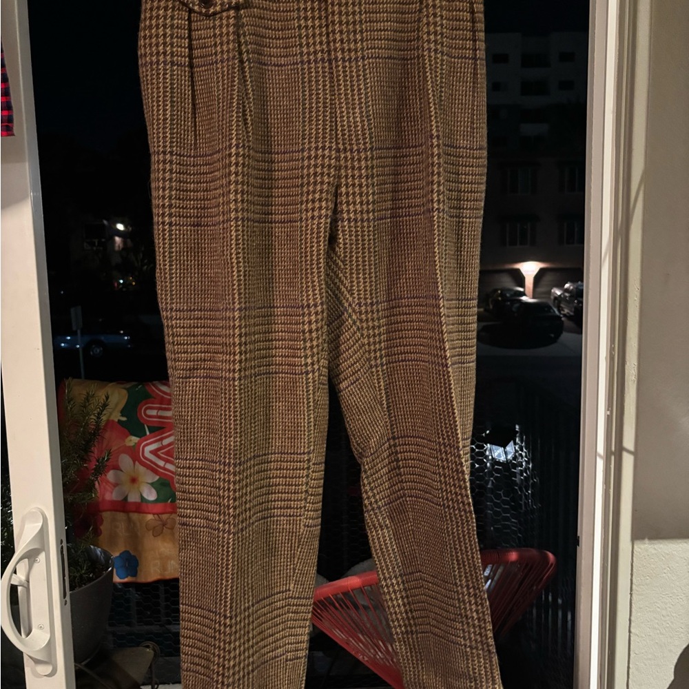Polo by Ralph Lauren Brown Glen Plaid Chinos